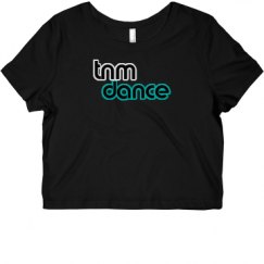 Ladies Slim Fit Crop Top Tee