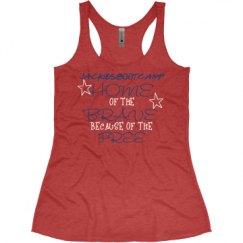 Ladies Slim Fit Super Soft Racerback Triblend Tank