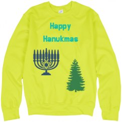 Unisex Neon Crewneck Sweatshirt