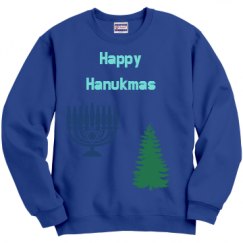 Unisex Film and Foil Crewneck Sweatshirt