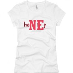 Ladies Slim Fit Basic Promo Jersey Tee