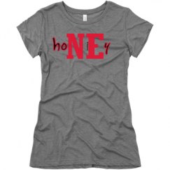 Ladies Slim Fit Super Soft Triblend Tee