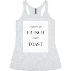 Ladies Slim Fit Super Soft Racerback Triblend Tank