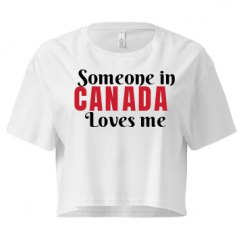 Ladies Festival Cali Crop Top Tee