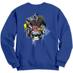 Unisex Film and Foil Crewneck Sweatshirt
