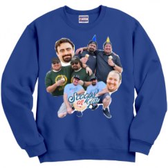 Unisex Film and Foil Crewneck Sweatshirt