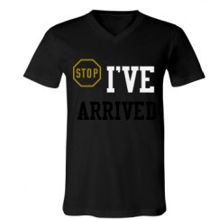 Unisex V-Neck Jersey Tee