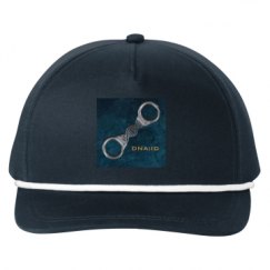 Snapback Five-Panel Rope Hat