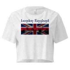 Ladies Festival Cali Crop Top Tee