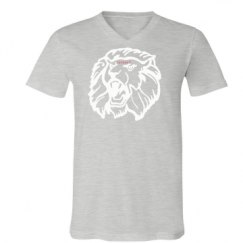 Unisex V-Neck Jersey Tee