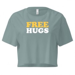 Ladies Festival Cali Crop Top Tee