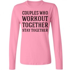 Ladies Relaxed Fit Basic Long Sleeve Tee