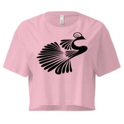 Ladies Festival Cali Crop Top Tee