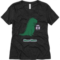 Ladies Relaxed Fit Super Soft Triblend V-Neck Tee