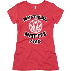 Ladies Slim Fit Super Soft Triblend Tee