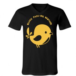 Unisex V-Neck Jersey Tee