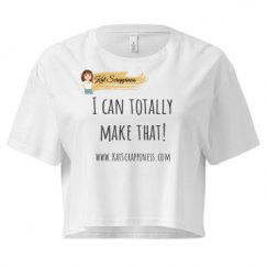 Ladies Festival Cali Crop Top Tee