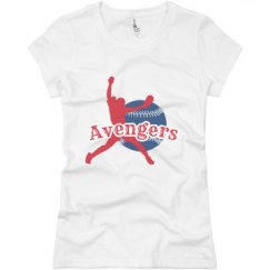 Ladies Slim Fit Basic Promo Jersey Tee