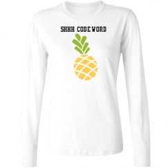 Ladies Relaxed Fit Basic Long Sleeve Tee