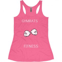 Ladies Slim Fit Super Soft Racerback Triblend Tank