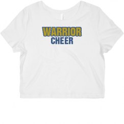 Ladies Slim Fit Crop Top Tee