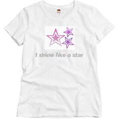 I shine like a star top on sale!