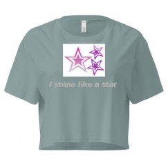 Ladies Festival Cali Crop Top Tee