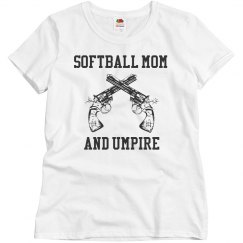Softball mom/umpire
