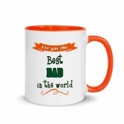 11oz Ceramic Mug with Color Inside