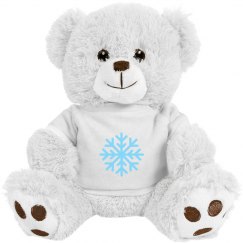 Snowman Medium Plush Teddy Bear 