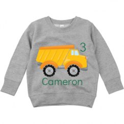 Toddler Crewneck Basic Promo Sweatshirt