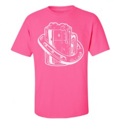 Unisex Ultra Cotton Safety Neon Crewneck Tee