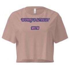 Ladies Festival Cali Crop Top Tee