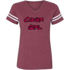 Ladies Relaxed Fit Vintage Sports Tee