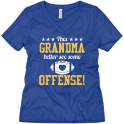 Ladies Relaxed Fit V-Neck Tee