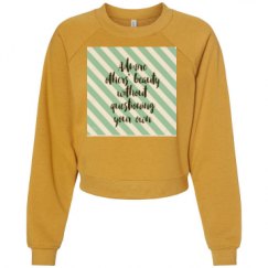 Women's Raglan Pullover Fleece
