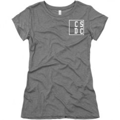 Ladies Slim Fit Super Soft Triblend Tee