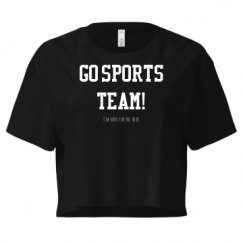 Ladies Festival Cali Crop Top Tee