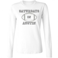 Ladies Relaxed Fit Basic Long Sleeve Tee