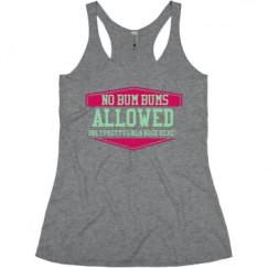Ladies Slim Fit Super Soft Racerback Triblend Tank