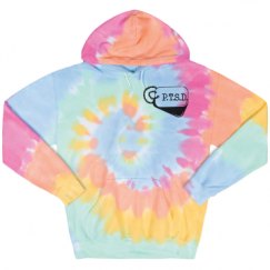 Unisex Tie-Dye Fleece Hoodie