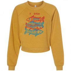 Women's Raglan Pullover Fleece