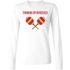 Ladies Relaxed Fit Basic Long Sleeve Tee