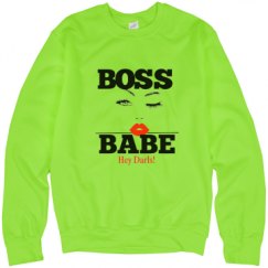 Unisex Neon Crewneck Sweatshirt