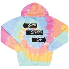 Unisex Tie-Dye Fleece Hoodie