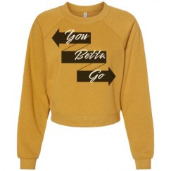 Women's Raglan Pullover Fleece