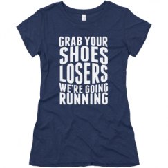 Ladies Slim Fit Super Soft Triblend Tee