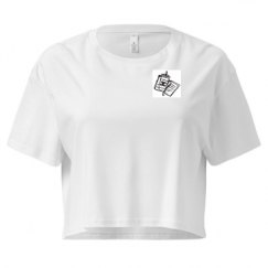 Ladies Festival Cali Crop Top Tee