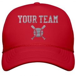 Metallic Print Custom Baseball Team