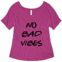 Ladies Flowy Slouchy Tee